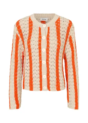 Hobbs Cardigan - Summer Sand Flame