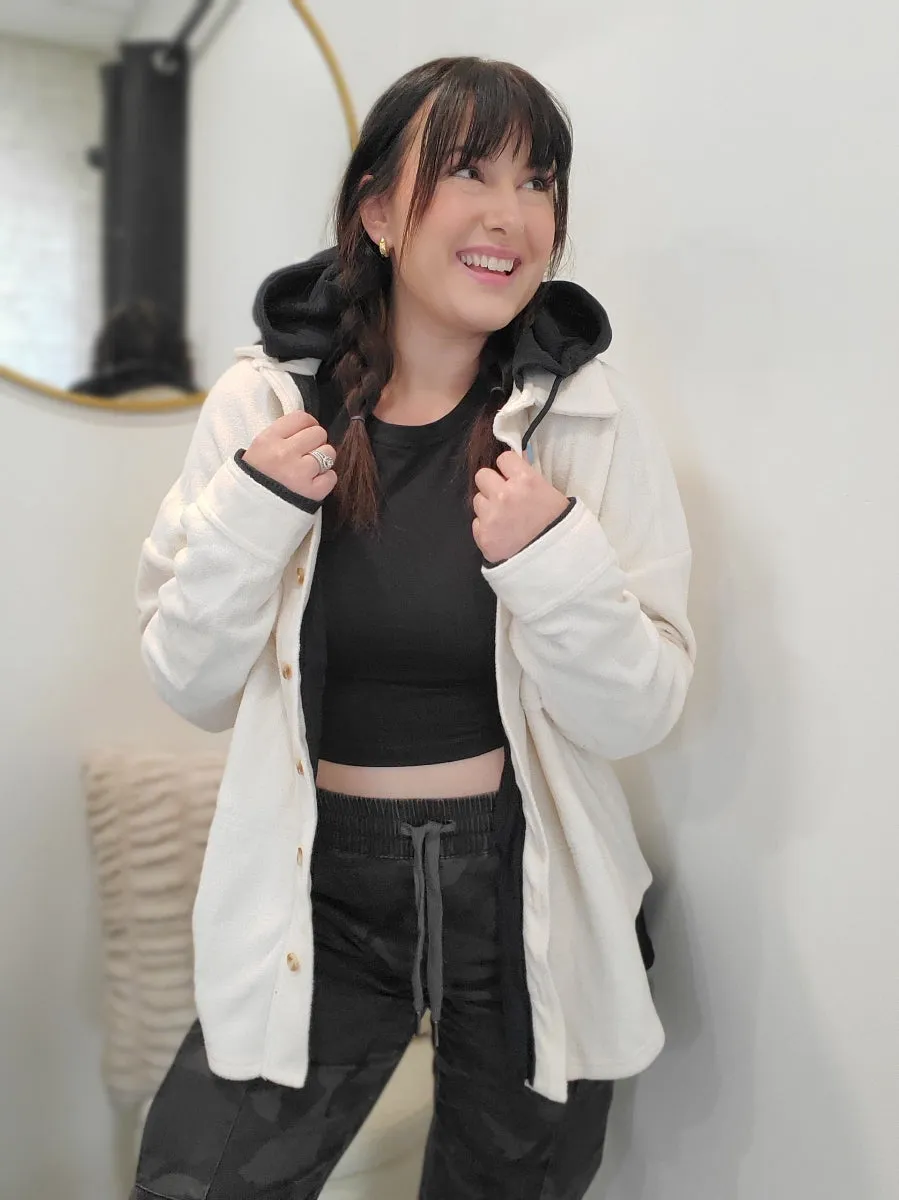 Hooded Shacket
