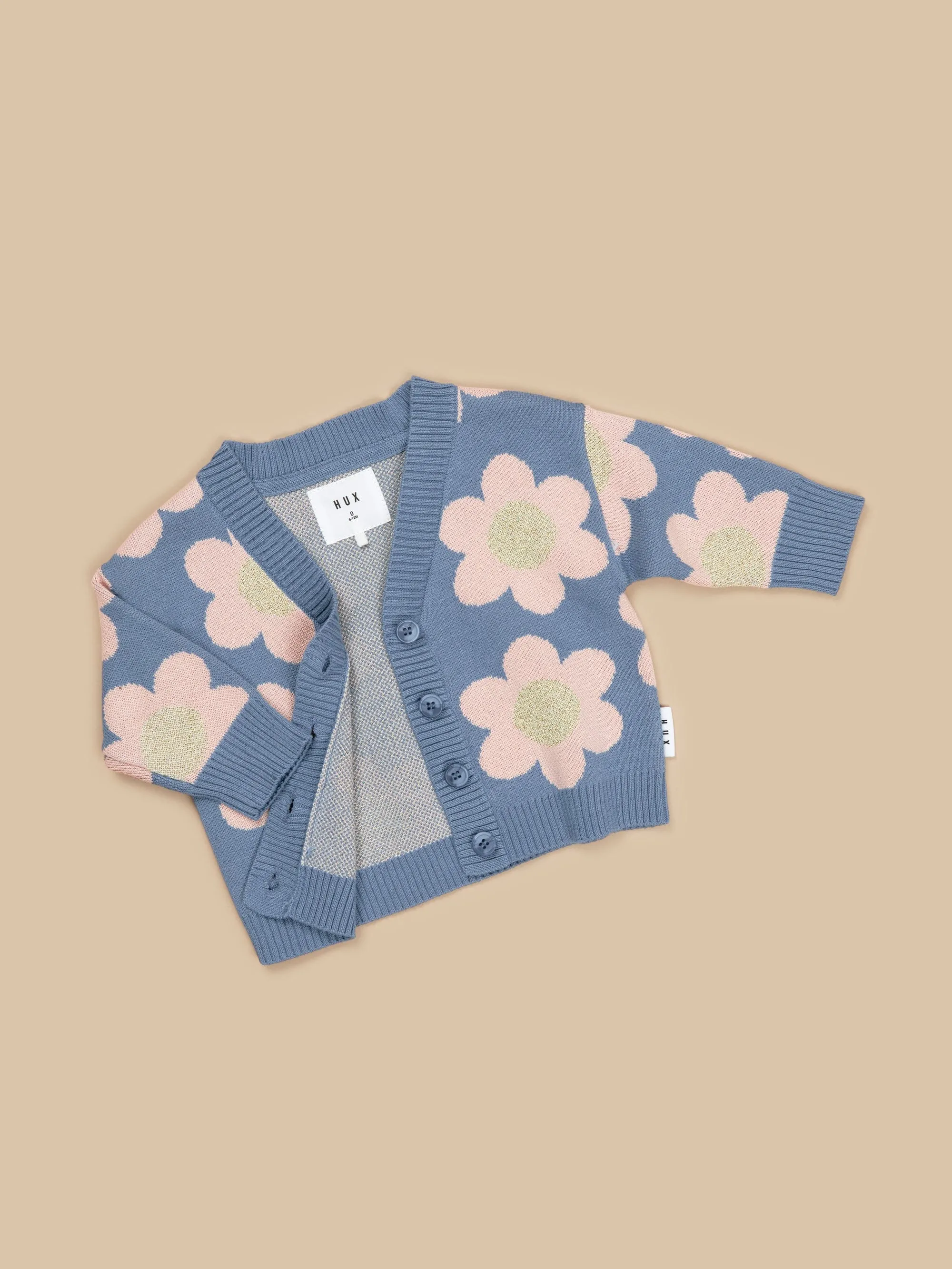 Huxbaby Daisy Boxy Cardi
