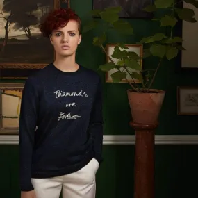 James Bond Women's Diamonds Are Forever Sparkle Jumper - By Bella Freud