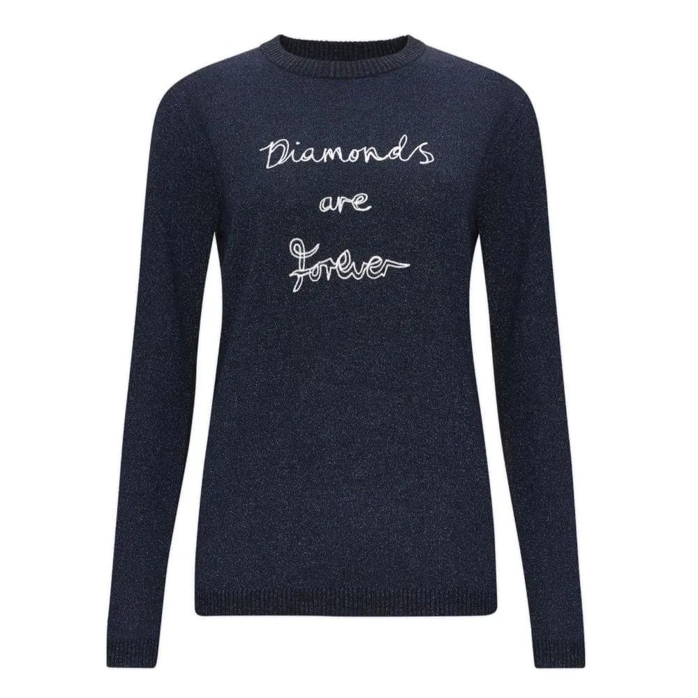 James Bond Women's Diamonds Are Forever Sparkle Jumper - By Bella Freud