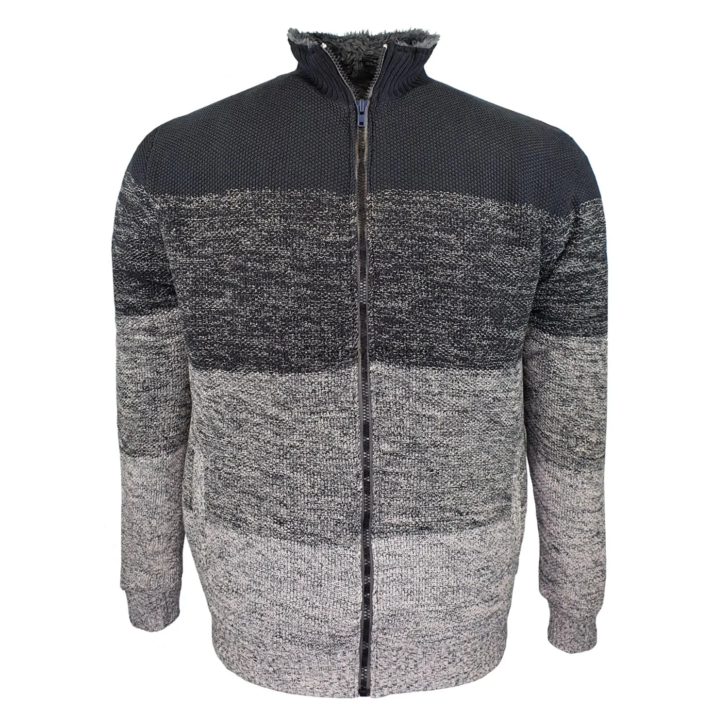 Kam Fleece Lined Sweater - KBS 65 - Black