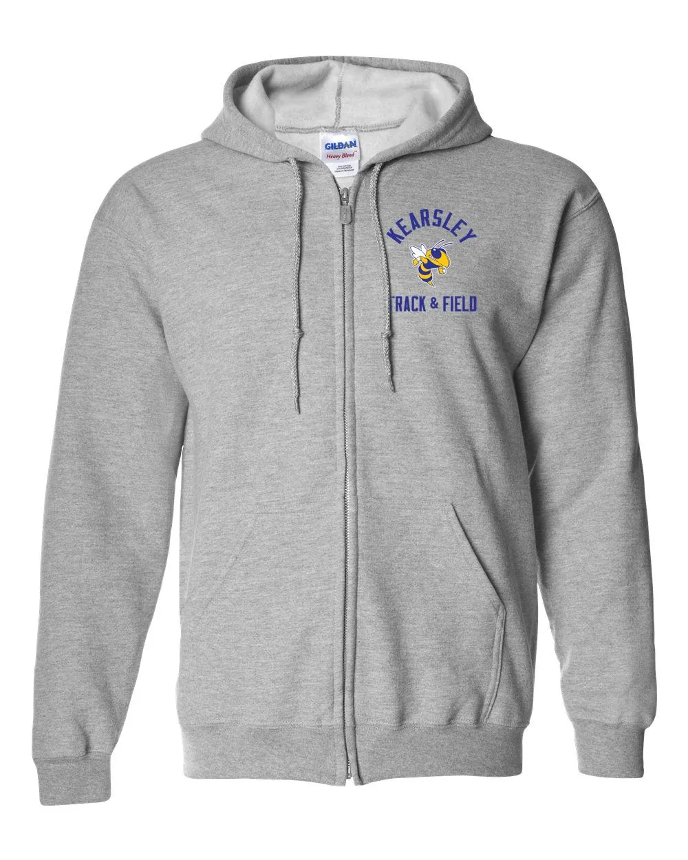 Kearsley Track & Field Embroidered Full Zip Jacket