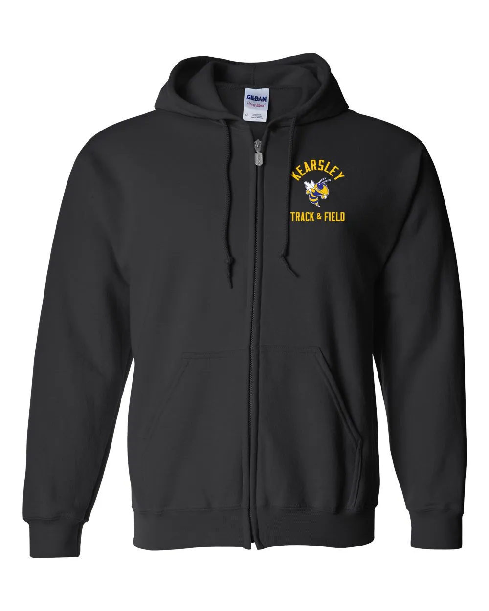 Kearsley Track & Field Embroidered Full Zip Jacket