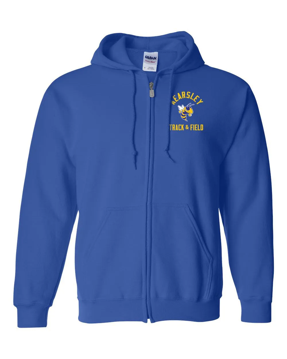 Kearsley Track & Field Embroidered Full Zip Jacket