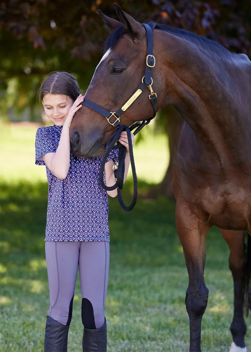 Kids Performance Knee Patch Pocket Riding Tight