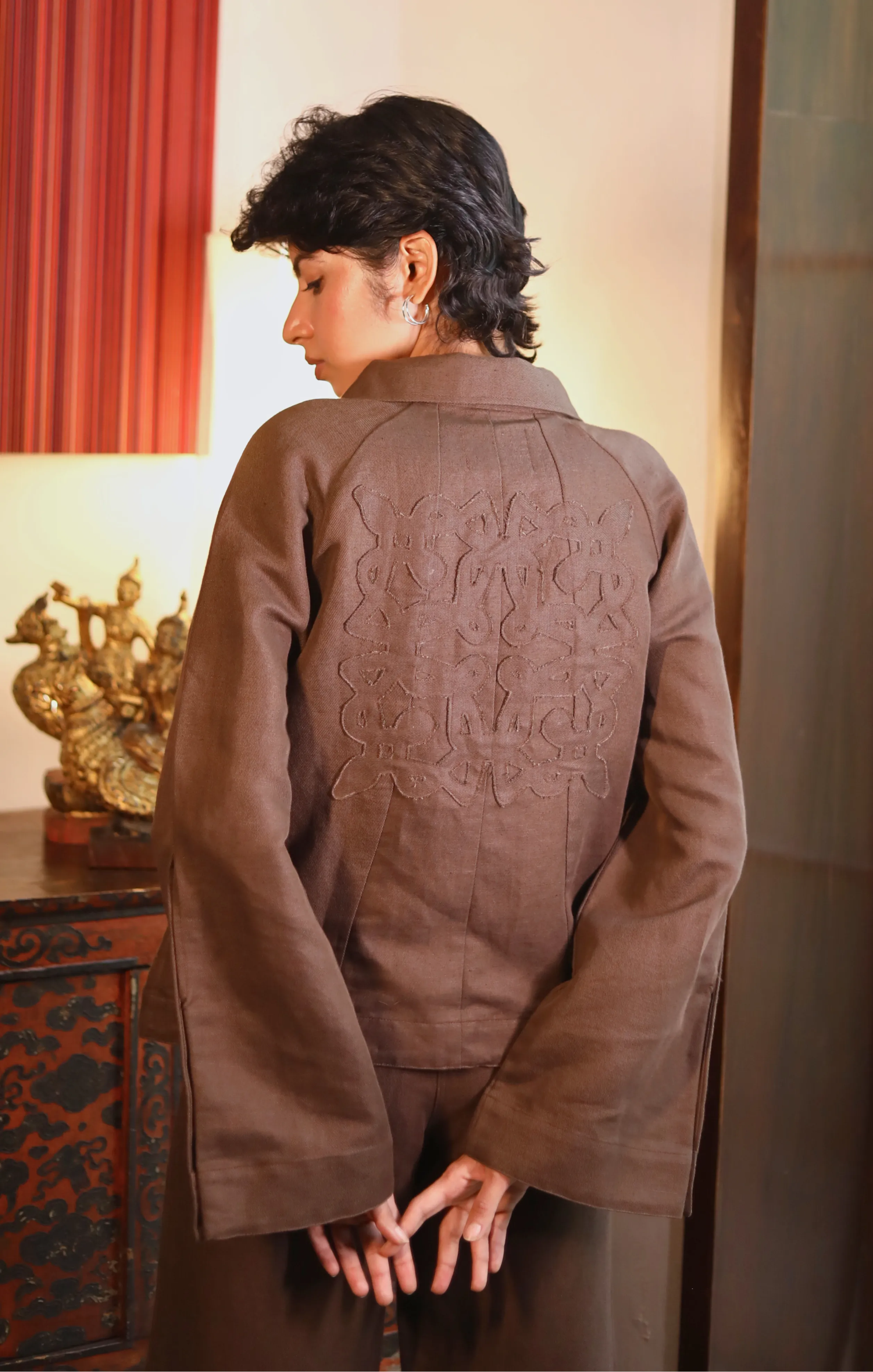 Kolam Twill Shacket