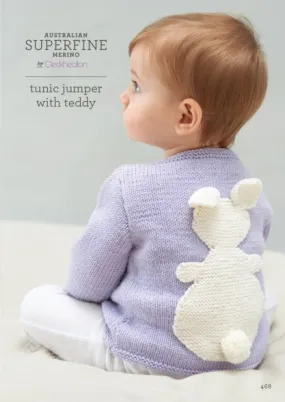 Leaflet 468 - Cleckheaton Tunic Jumper with Rabbit
