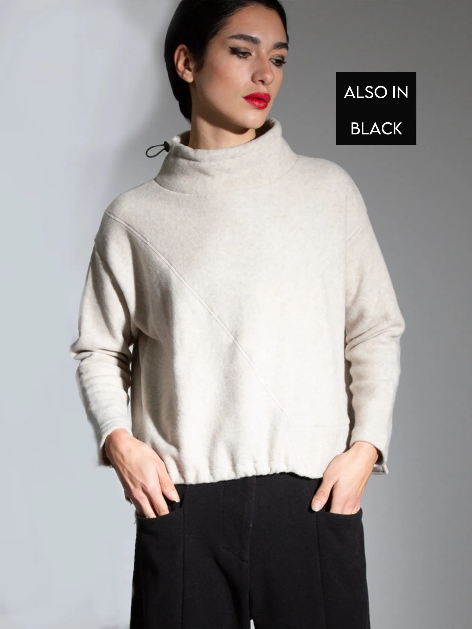Lurdes Bergada Fleece Jumper 752 - 2 Colours