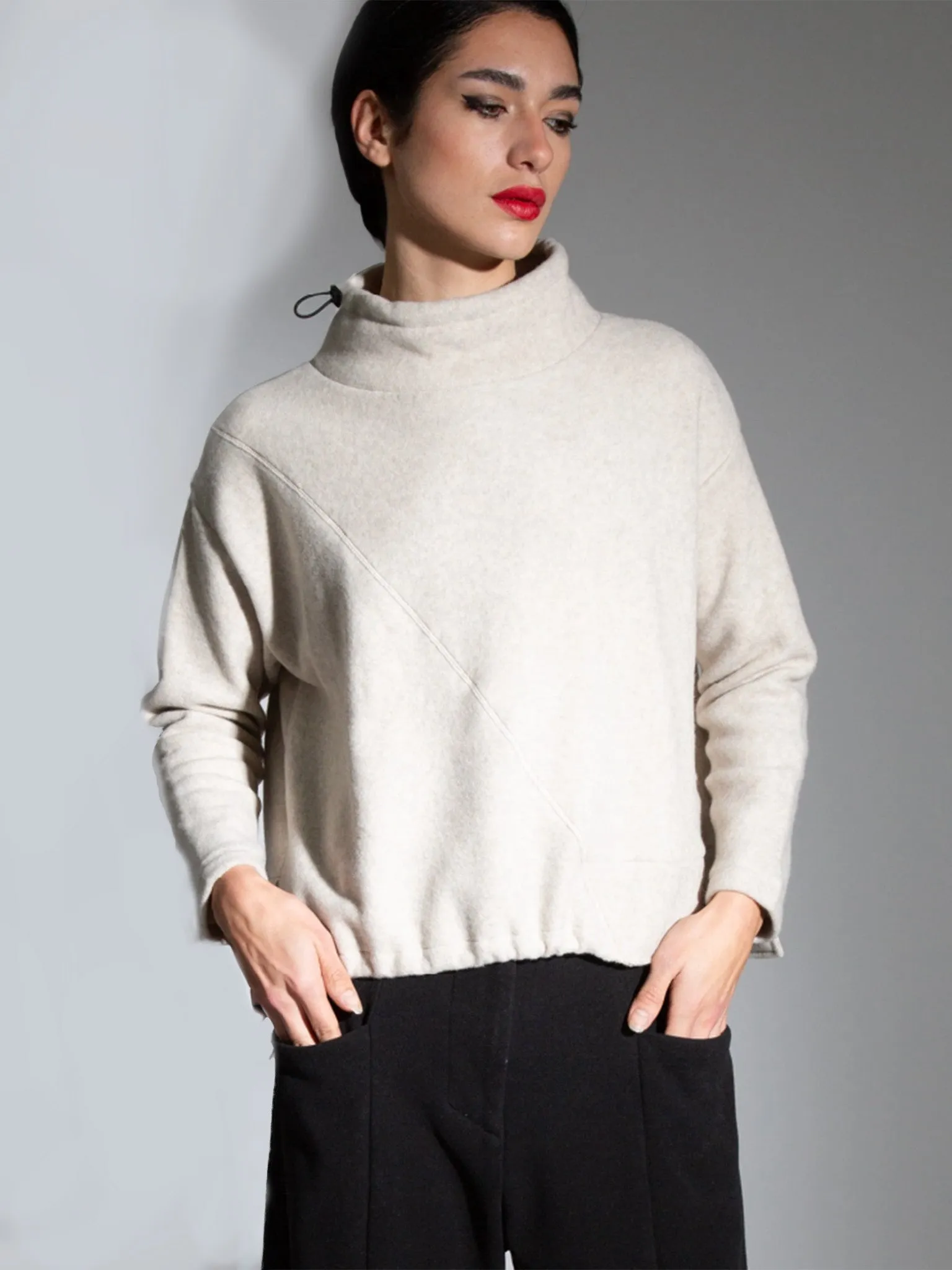 Lurdes Bergada Fleece Jumper 752 - 2 Colours