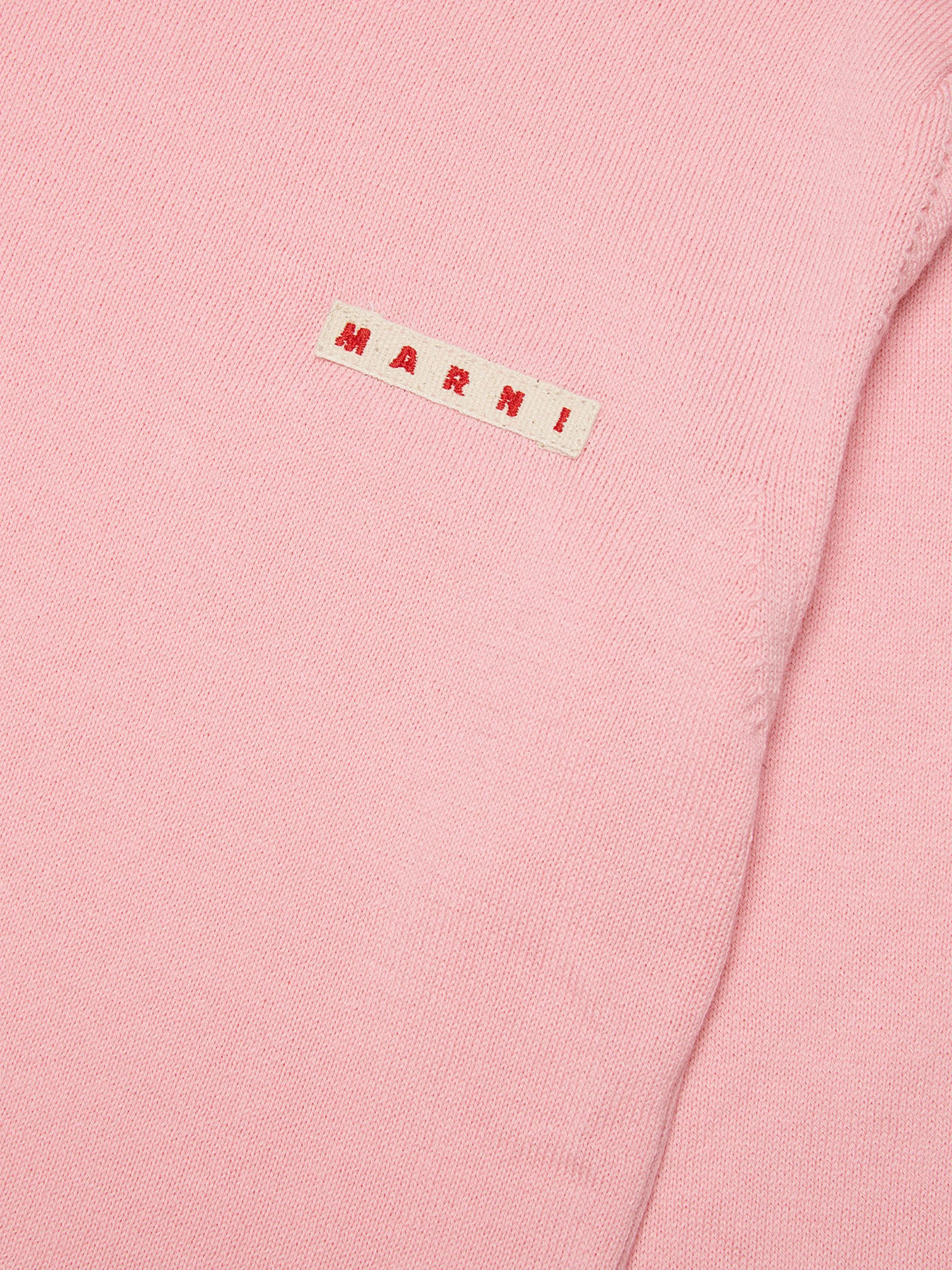 MARNI Girls Logo Jumper in Pink