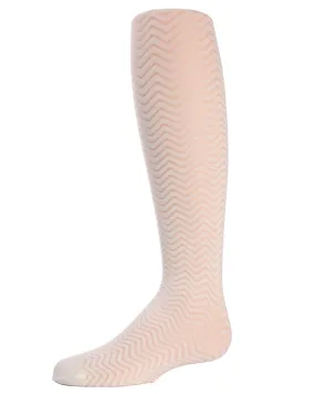 MeMoi Wave Tights Winter White