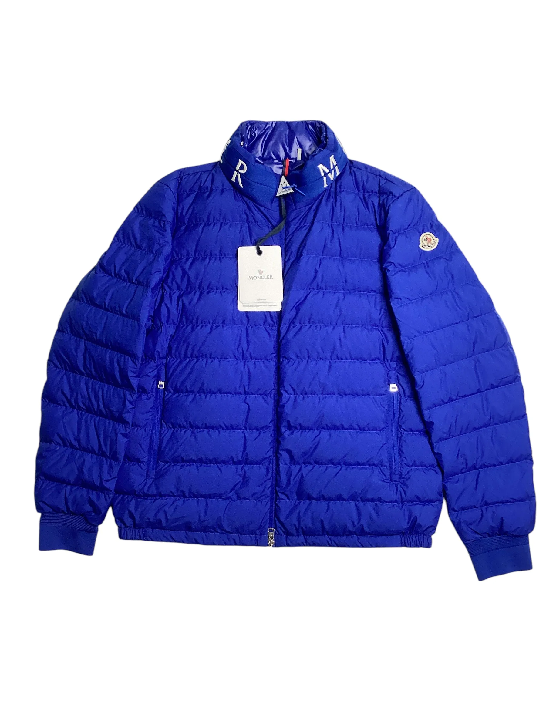 Moncler Mens Akio Puffer Jacket 5  / XXL Bright Blue