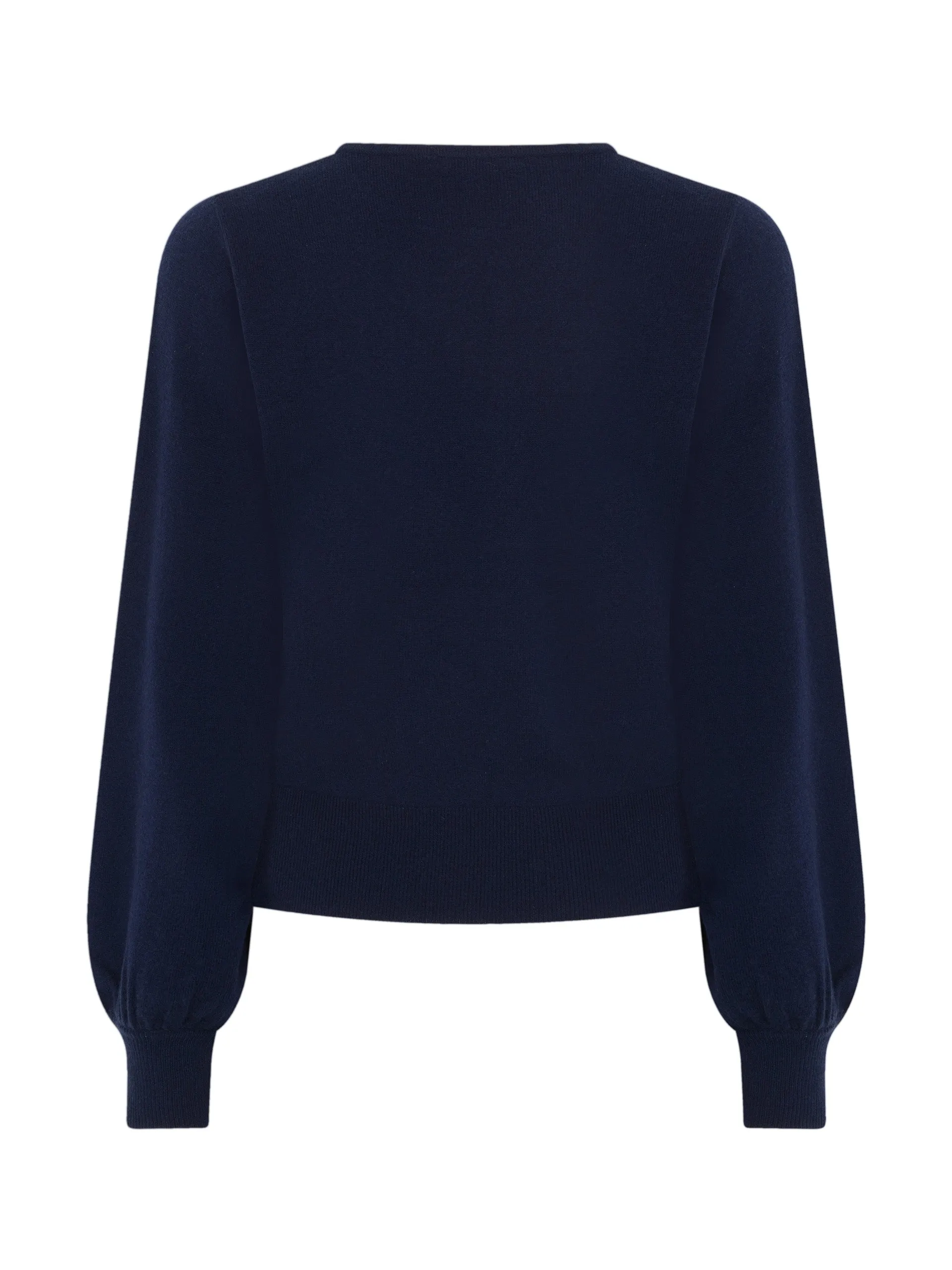 Navy Diana cashmere wool jumper