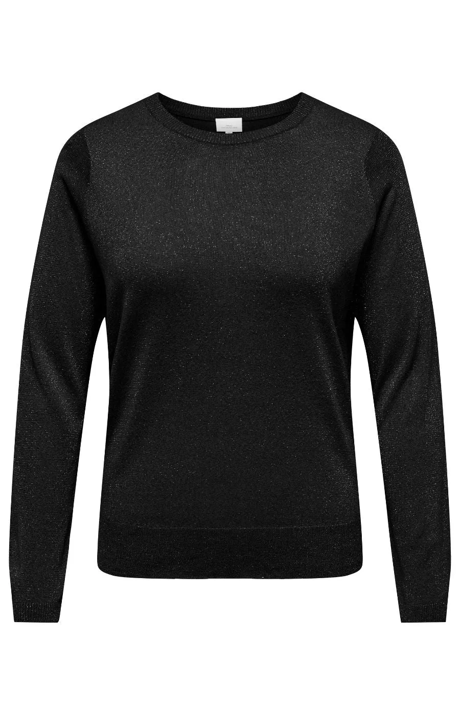 Only Carmakoma Mella Knit Top in Black