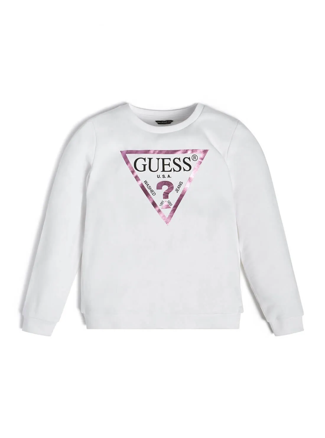 Organic White Active Jumper (7-16)