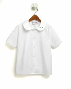 PCA Girls S/S Peter Pan Collar Blouse