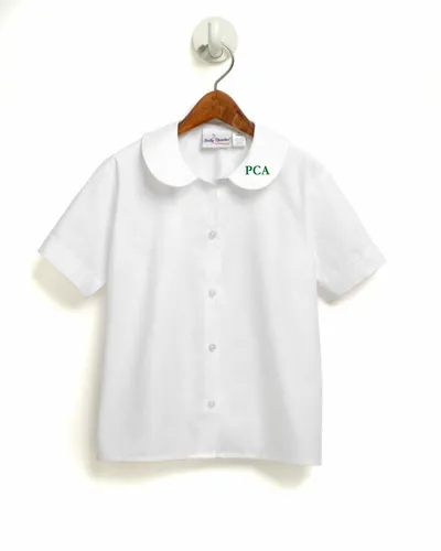 PCA Girls S/S Peter Pan Collar Blouse