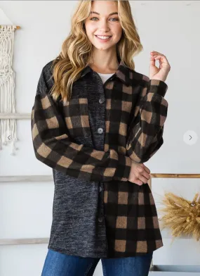 Peggy Plaid Shacket