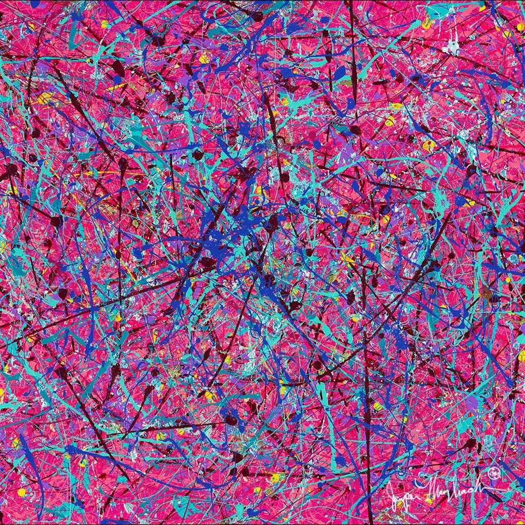 Quantum Neurons  (Print on Canvas)