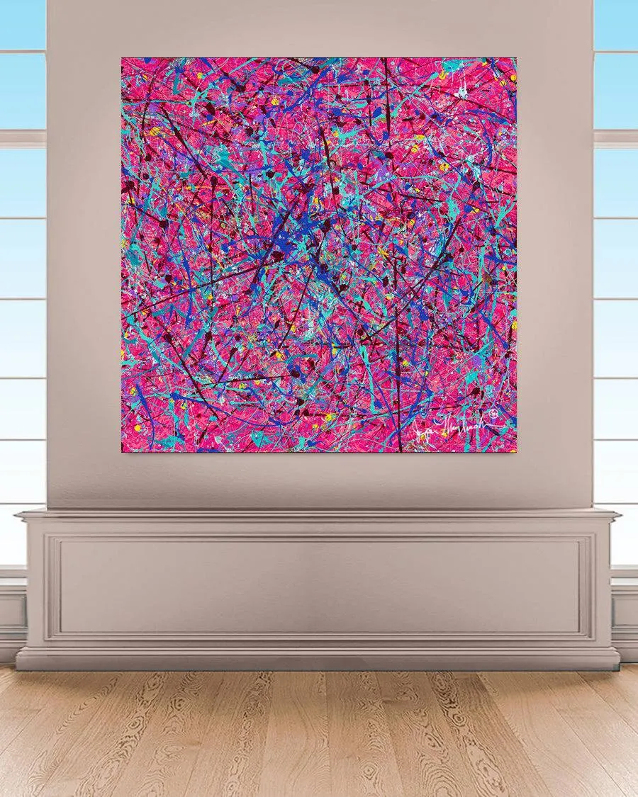 Quantum Neurons  (Print on Canvas)