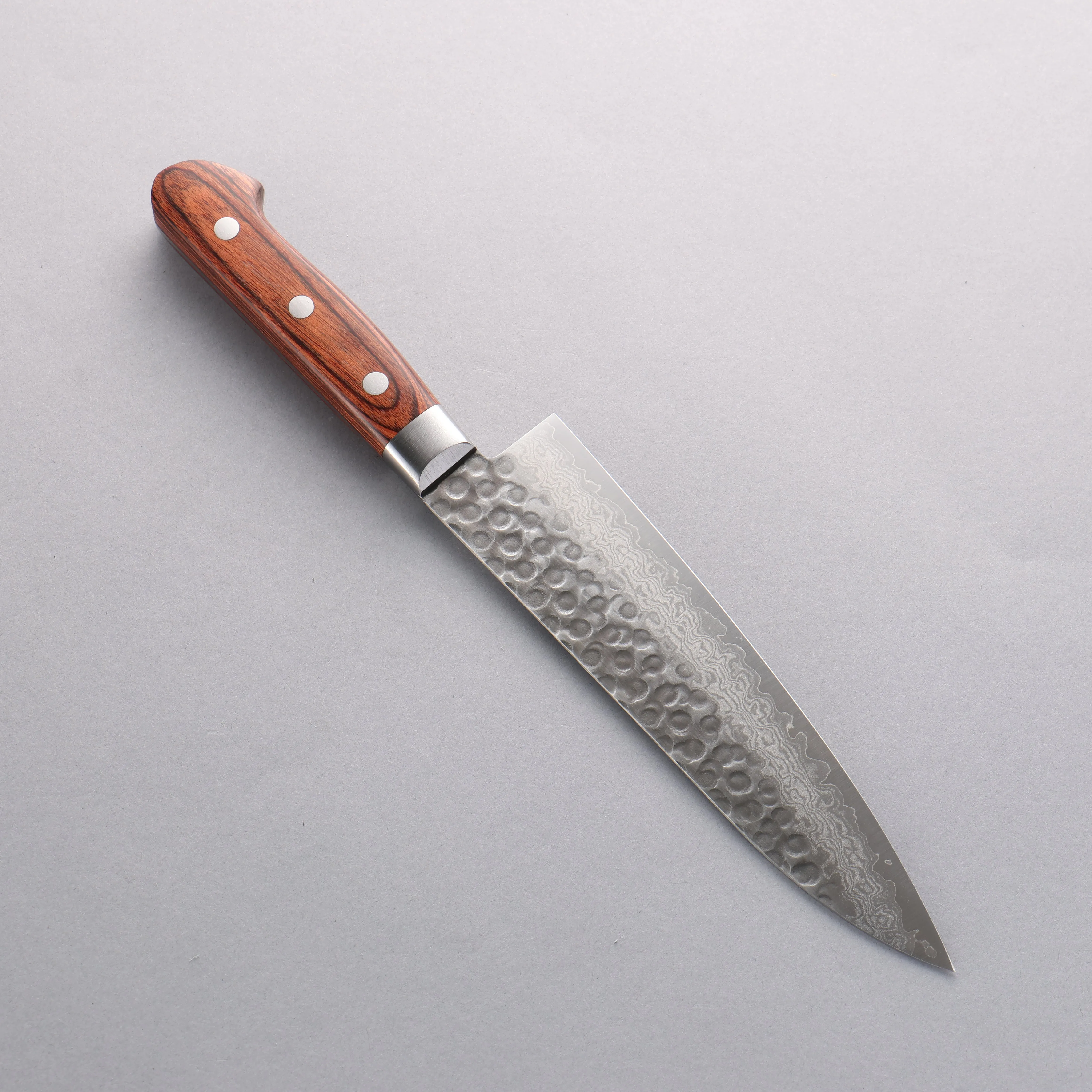 Seisuke VG10 17 Layer Damascus Gyuto  180mm Mahogany Handle
