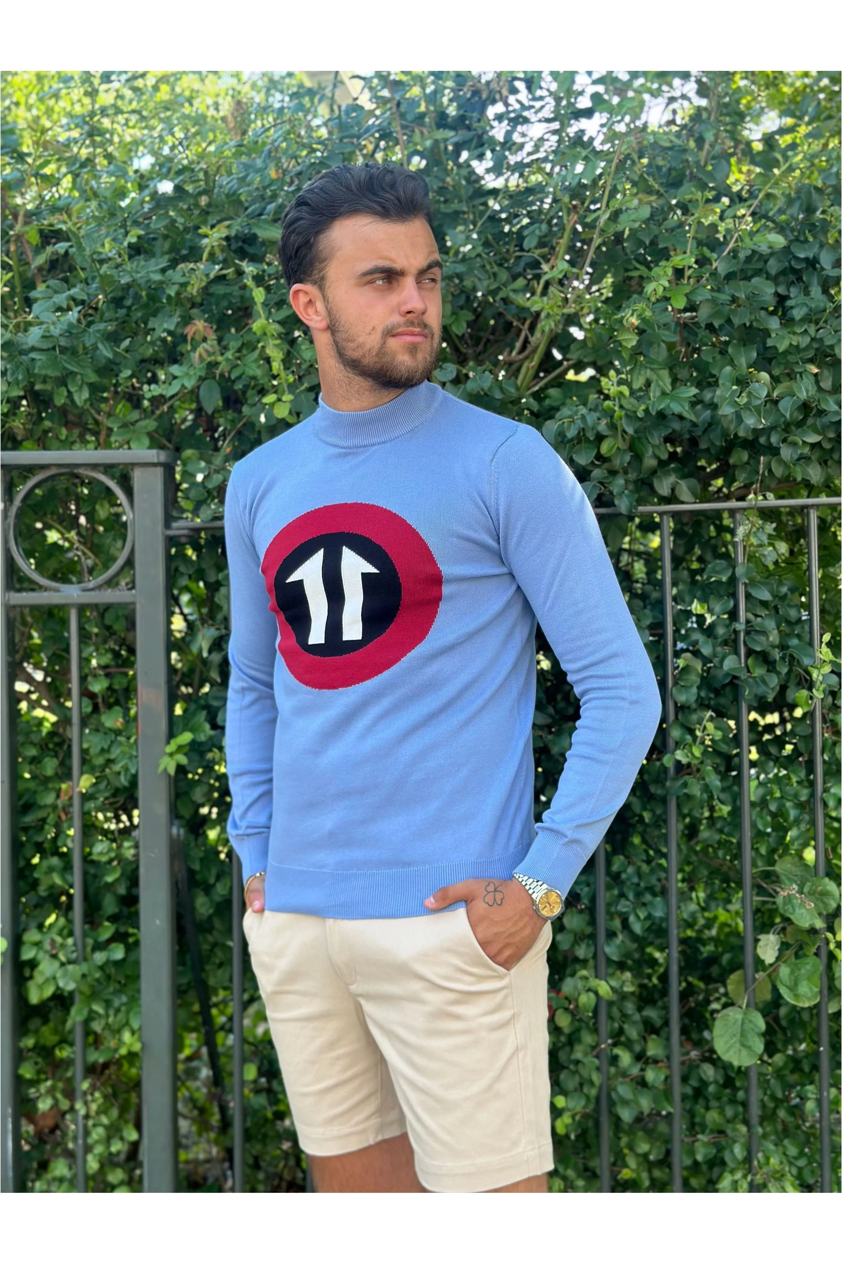Ska & Soul - 'Daltrey' Fine Gauge Knit - Turtle Neck