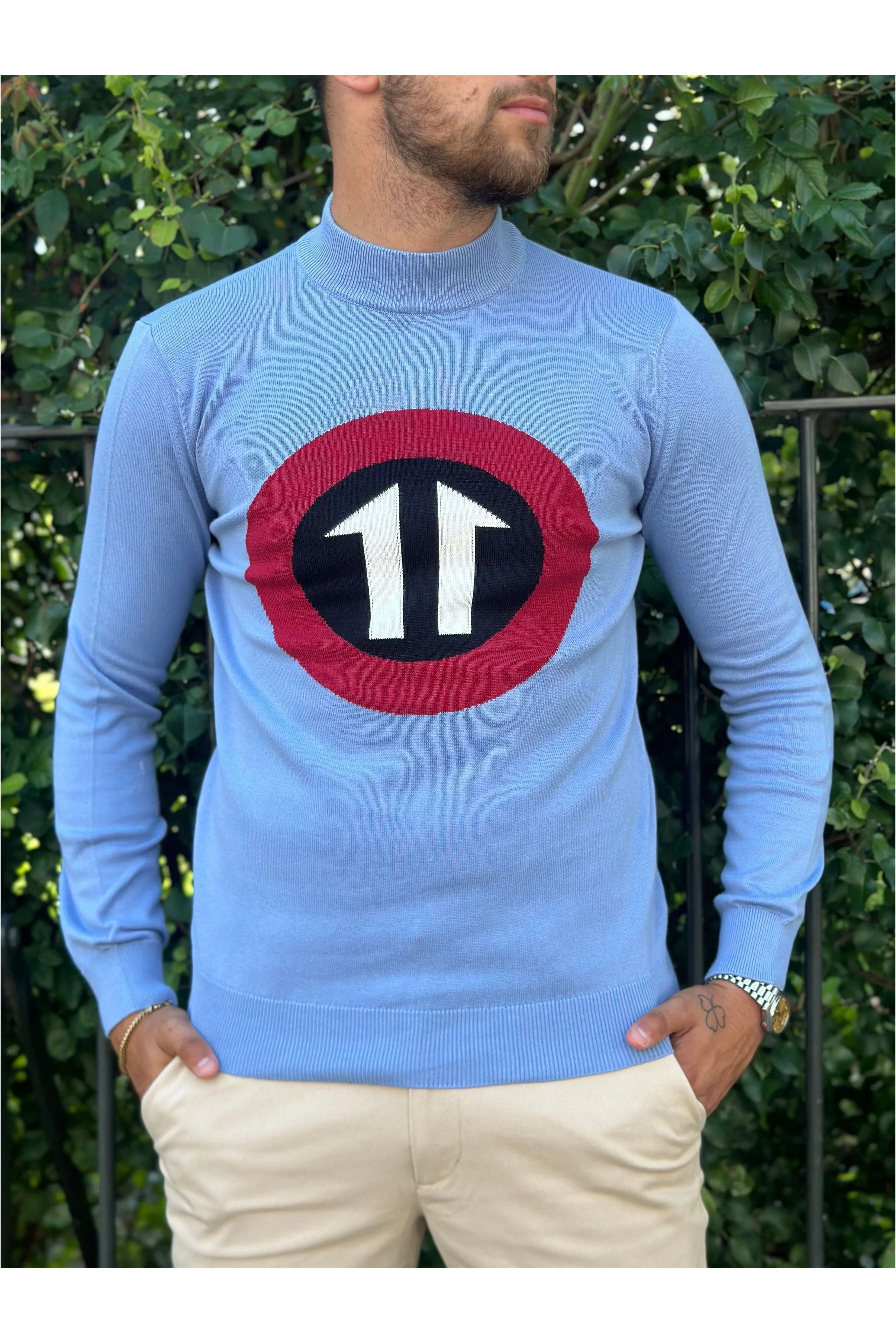 Ska & Soul - 'Daltrey' Fine Gauge Knit - Turtle Neck
