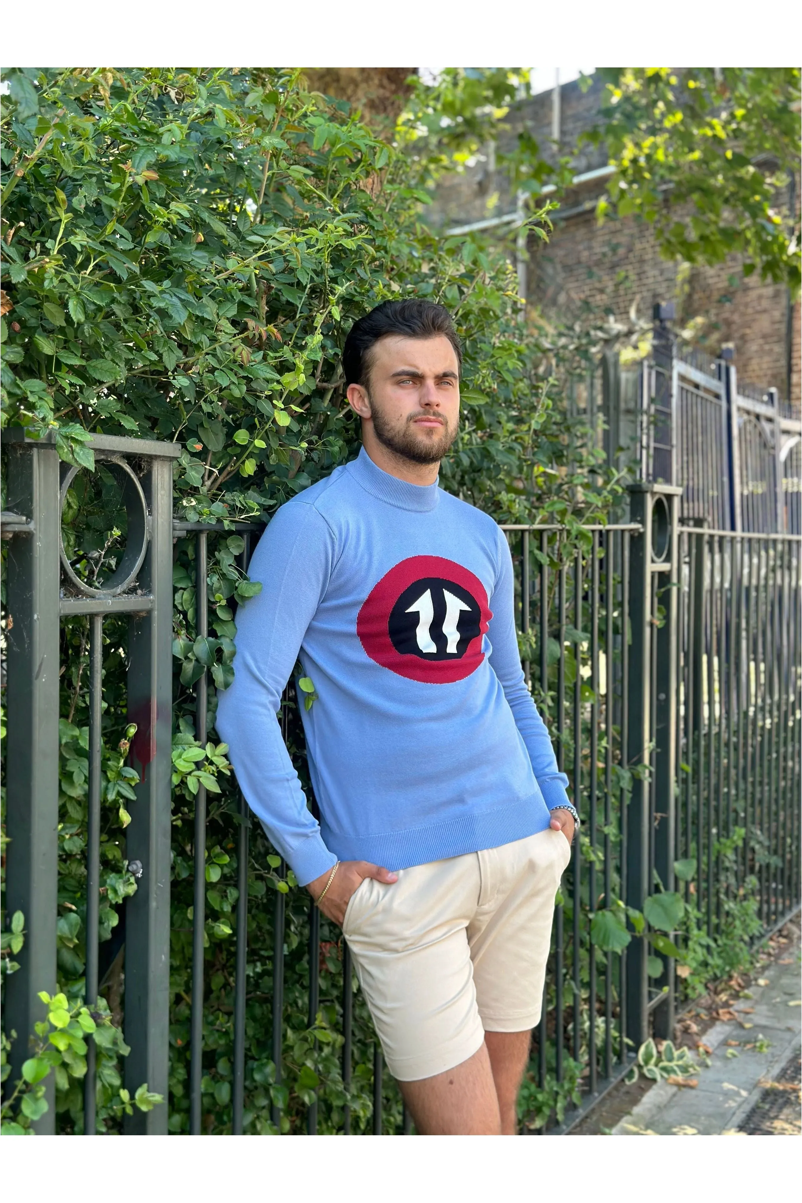 Ska & Soul - 'Daltrey' Fine Gauge Knit - Turtle Neck