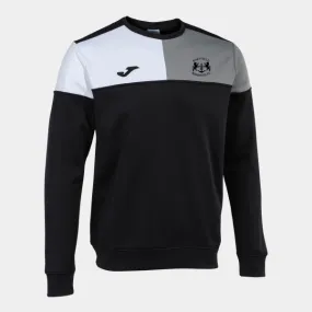 SRJFC Crew V Sweatshirt - Coaches - Black/Grey/White
