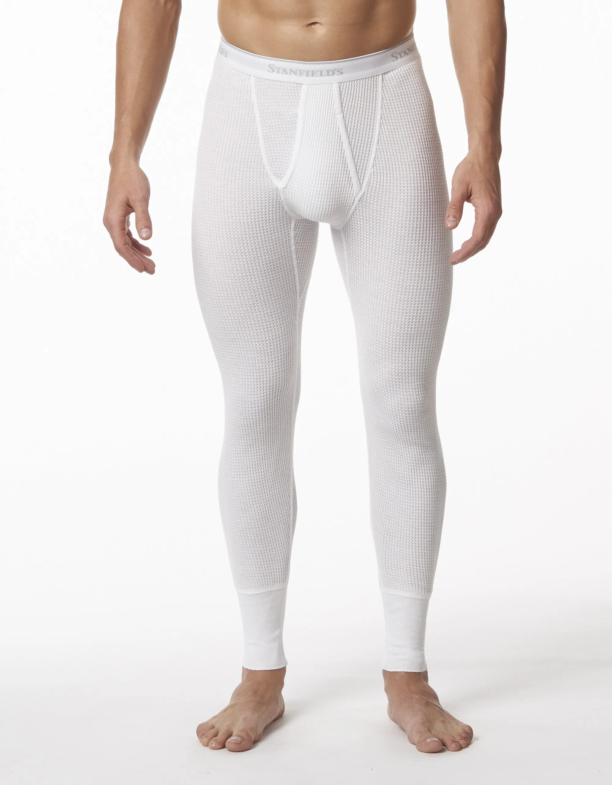 Stanfield's - 6622 Thermal Long John - White