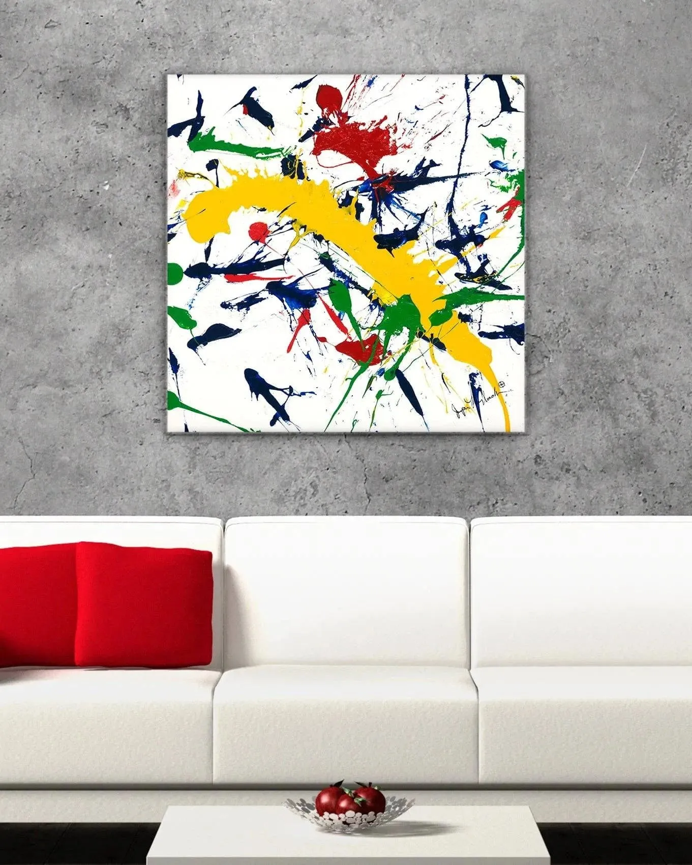 Taffy Celebration #2  (Print on Canvas)