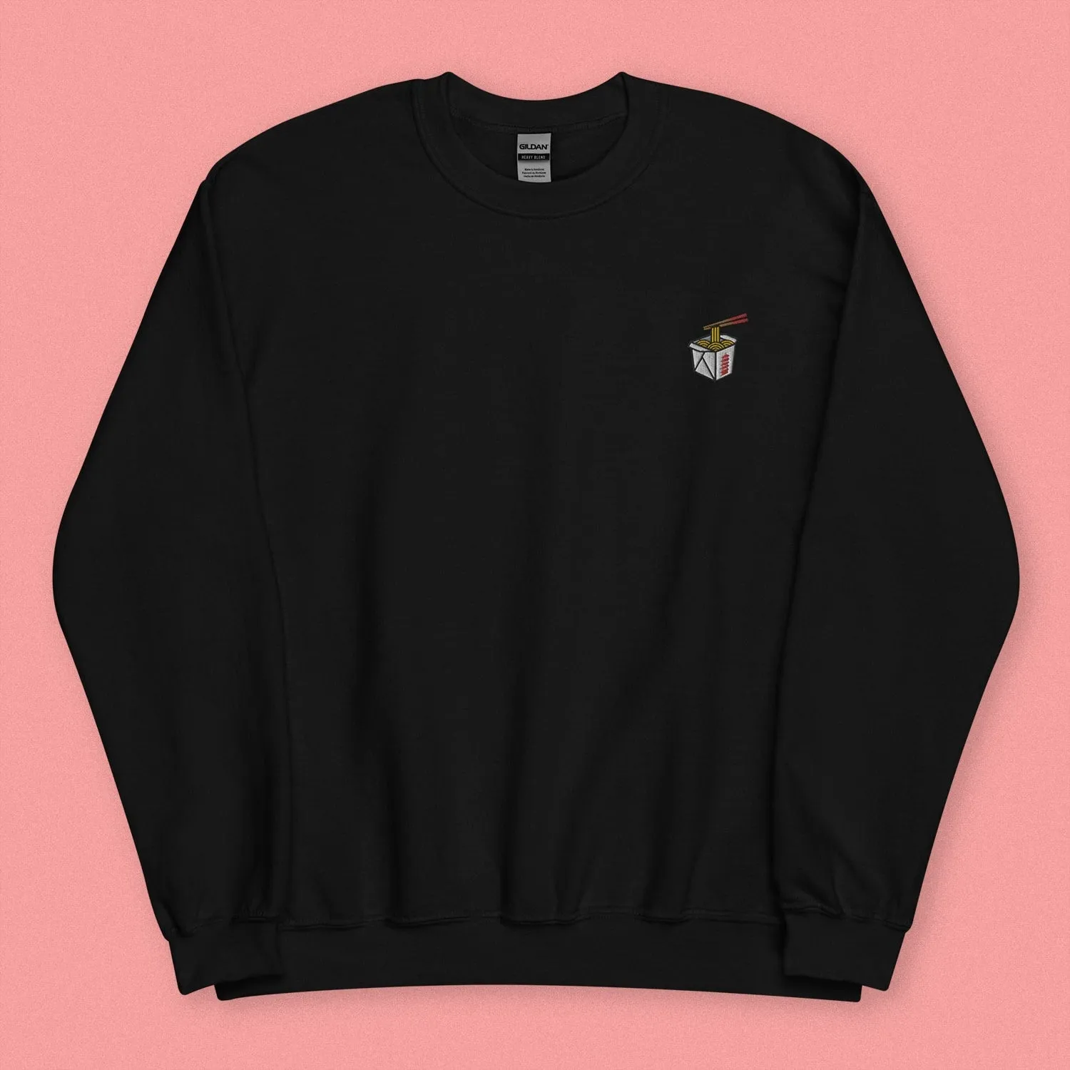 Takeout Box Embroidered Sweatshirt