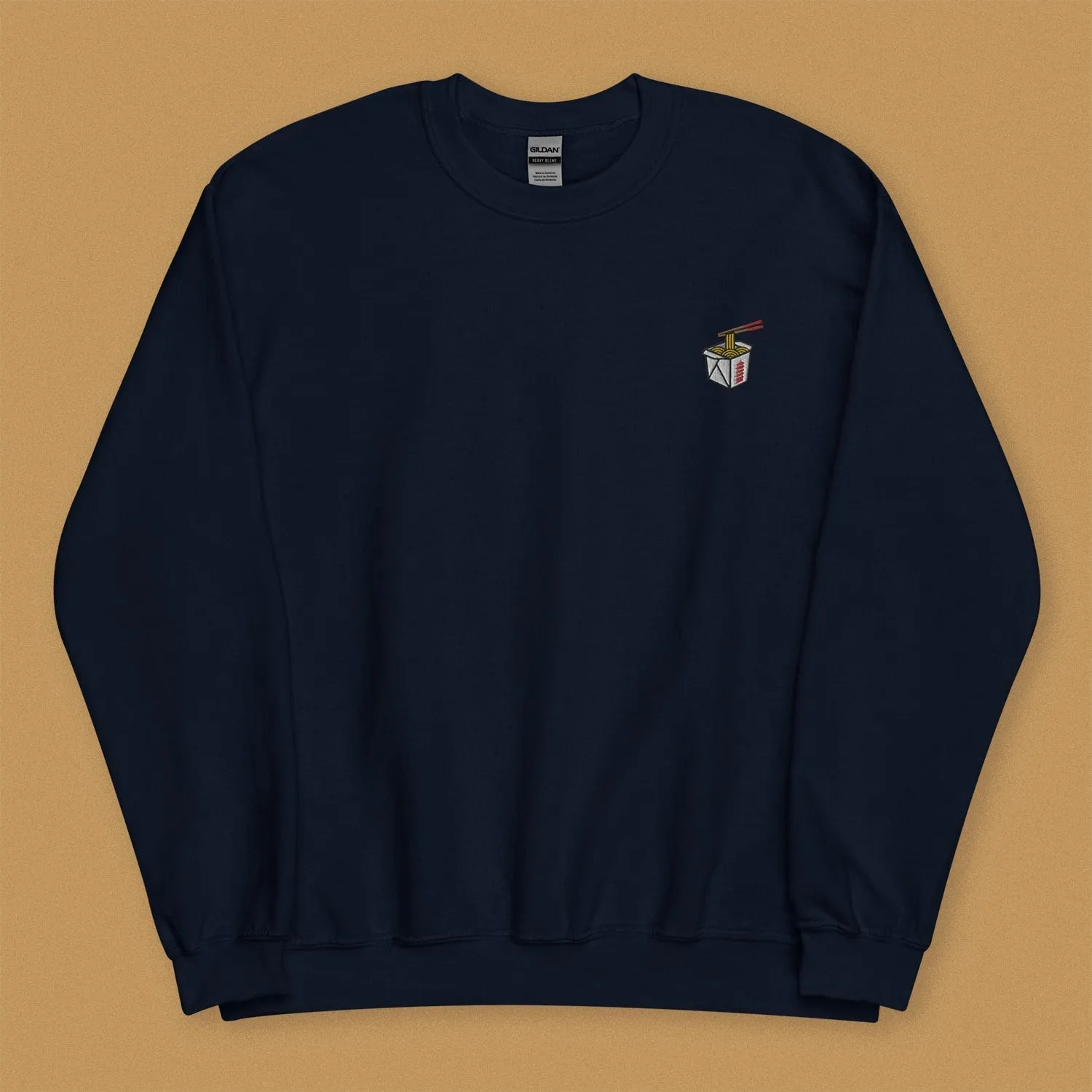 Takeout Box Embroidered Sweatshirt