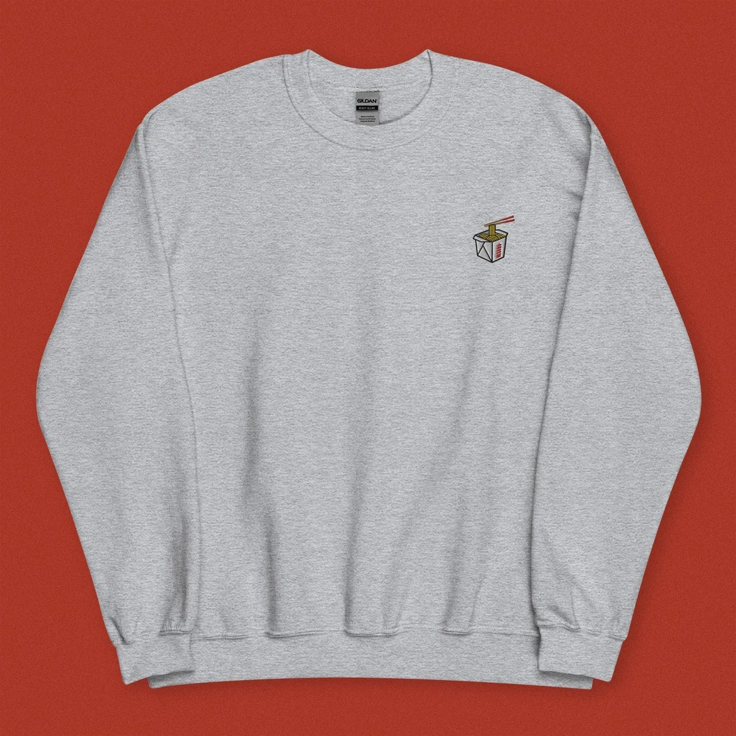Takeout Box Embroidered Sweatshirt