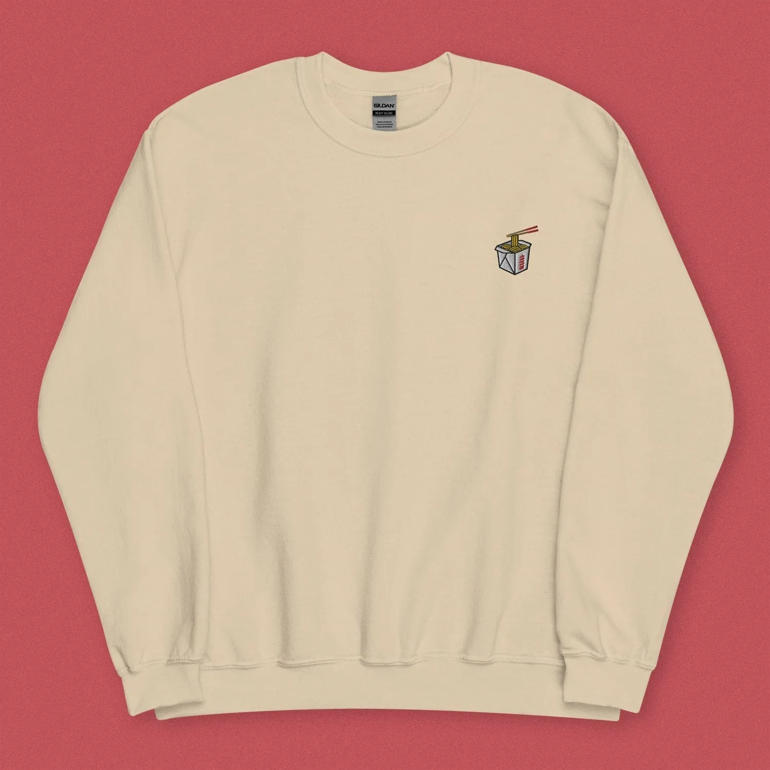 Takeout Box Embroidered Sweatshirt