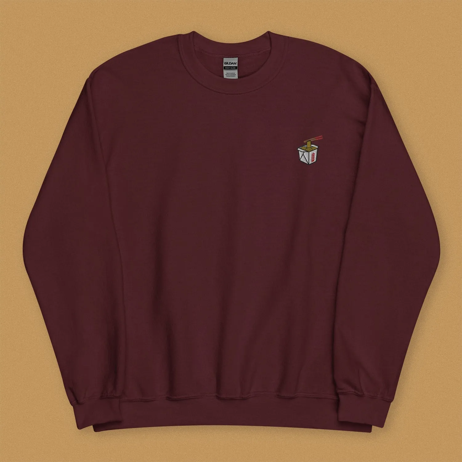 Takeout Box Embroidered Sweatshirt