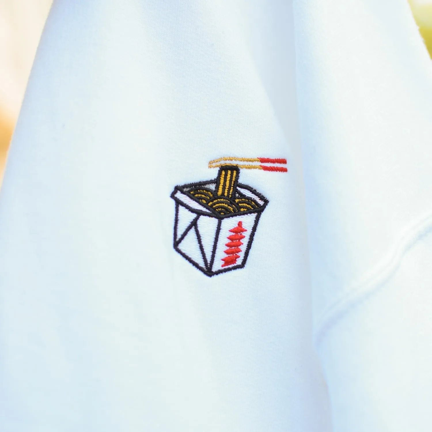 Takeout Box Embroidered Sweatshirt