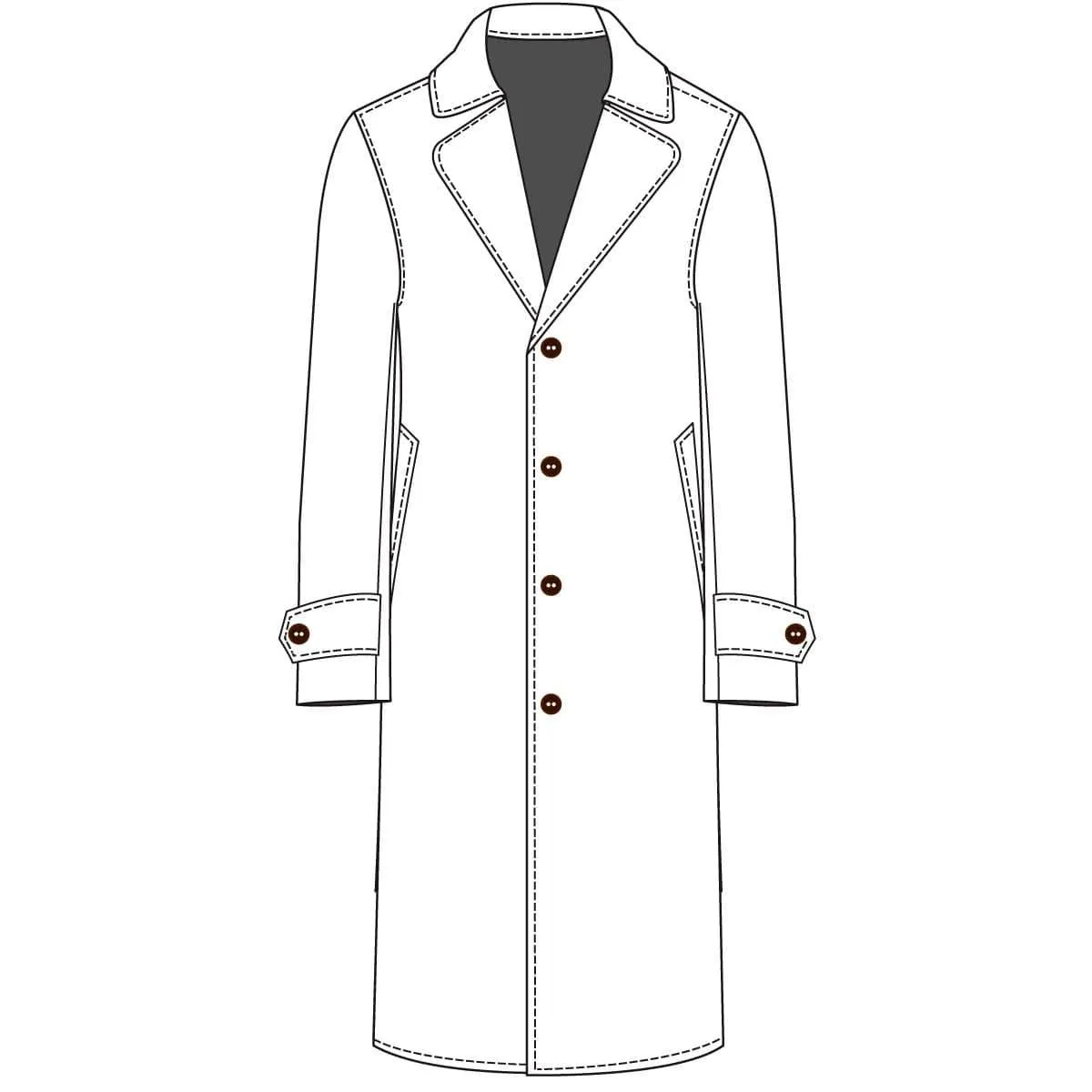 The Stately Overcoat | Grey Herring
