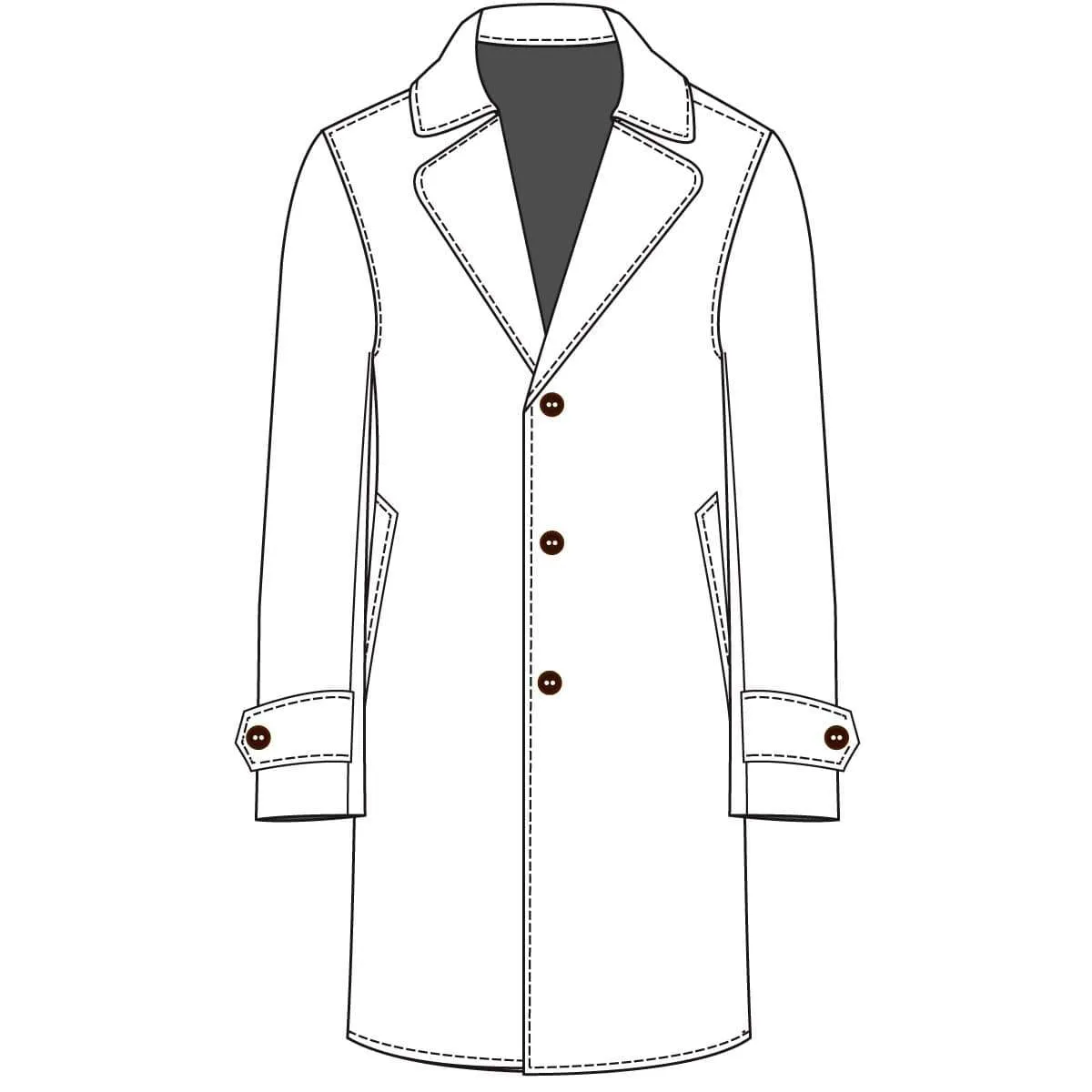 The Stately Overcoat | Grey Herring