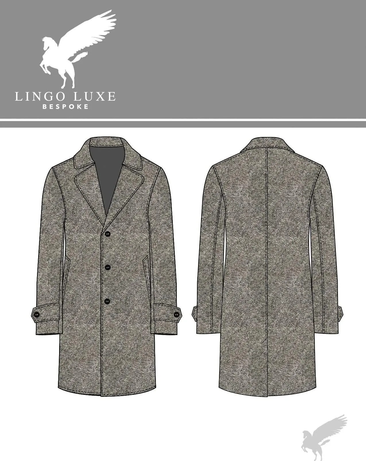The Stately Overcoat | Grey Herring