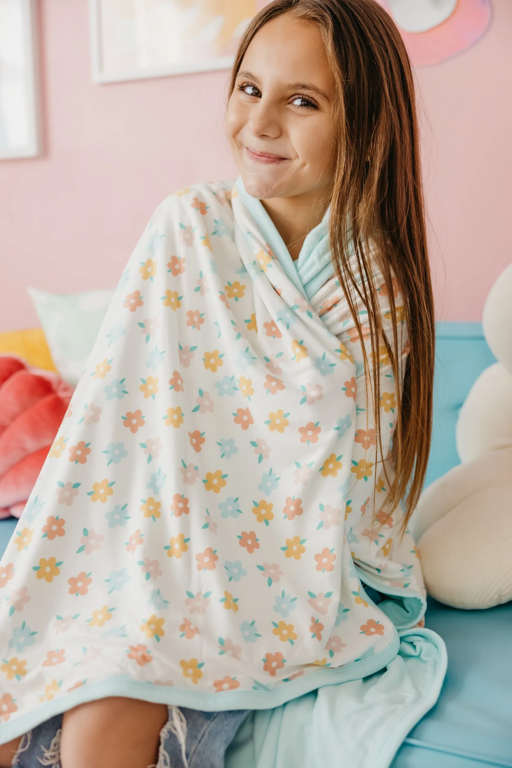 Three-Layer Quilt - Daisy