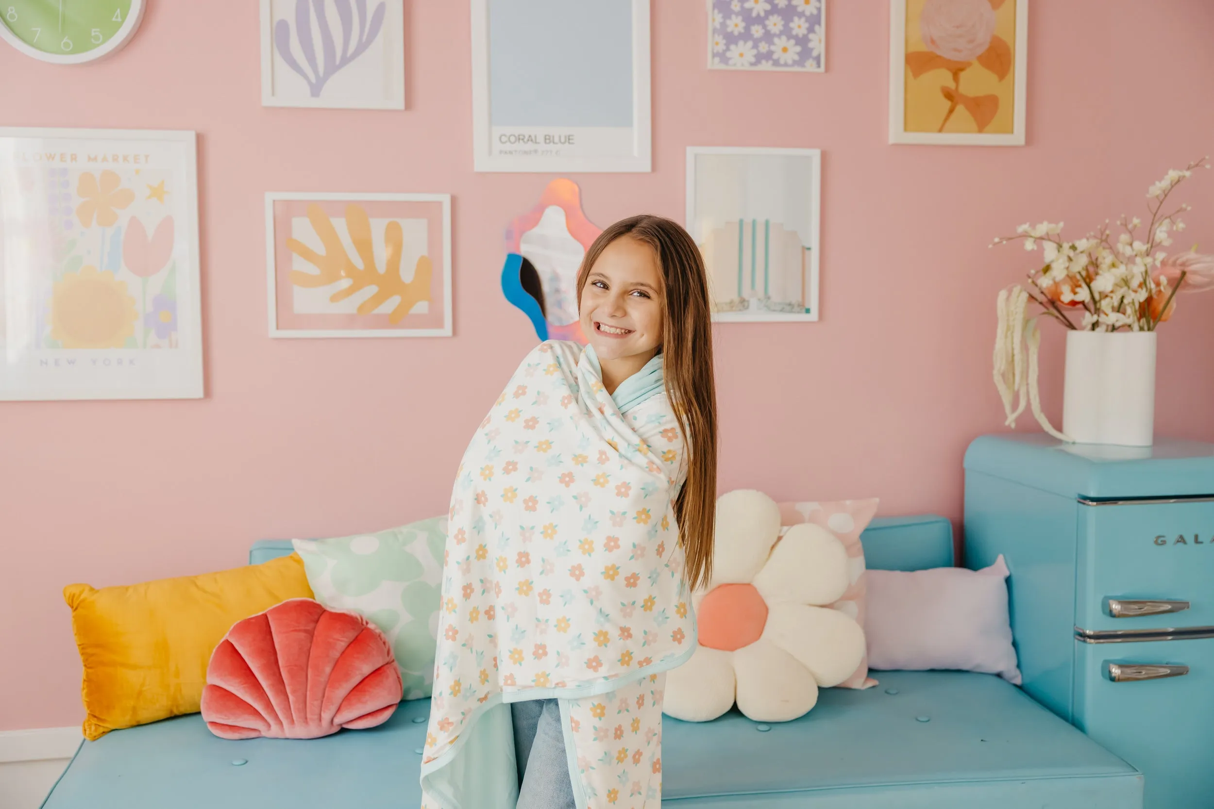 Three-Layer Quilt - Daisy