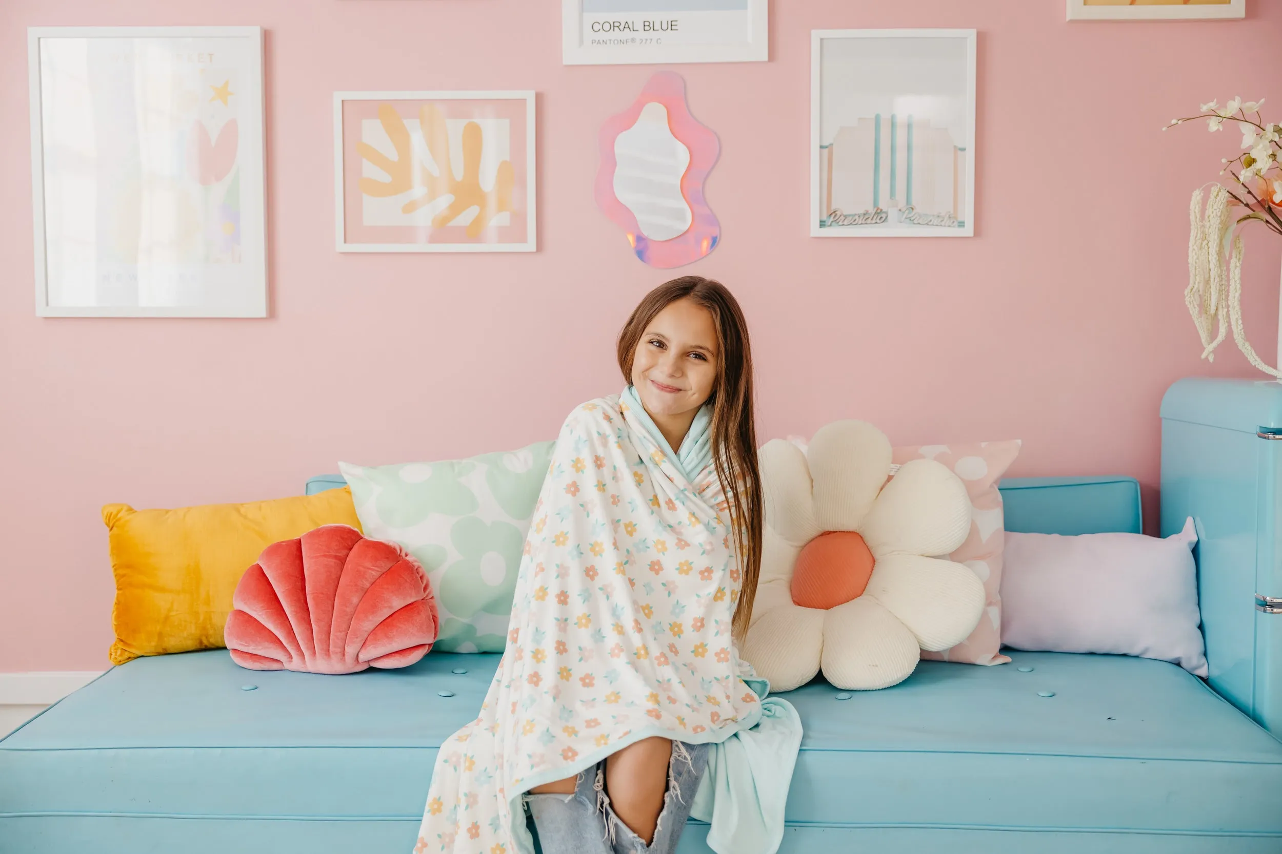 Three-Layer Quilt - Daisy