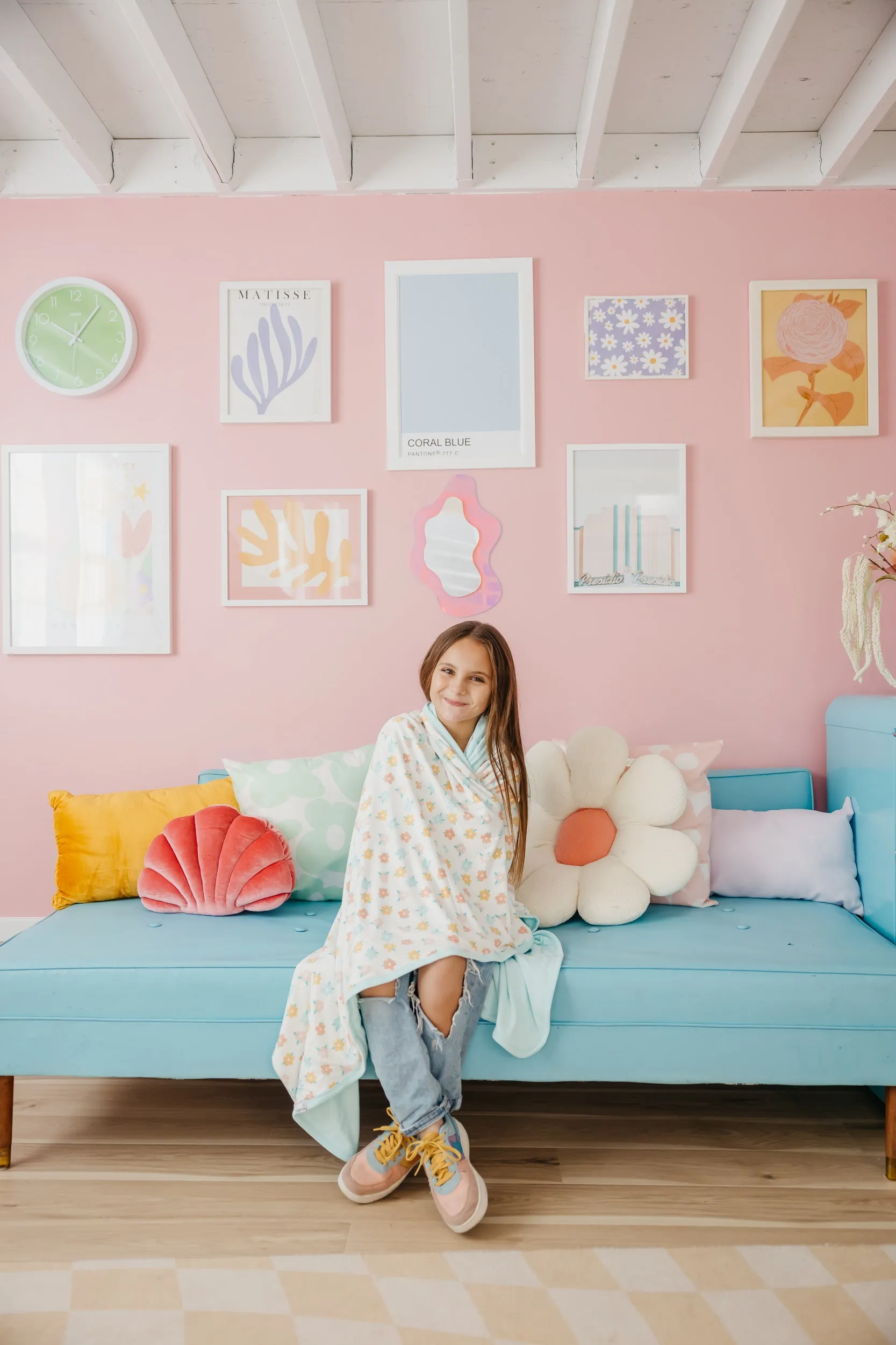 Three-Layer Quilt - Daisy