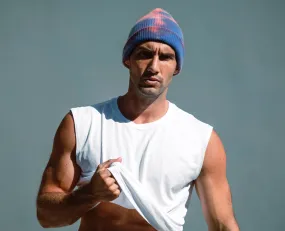 Tie-Dyed Cashmere Beanie