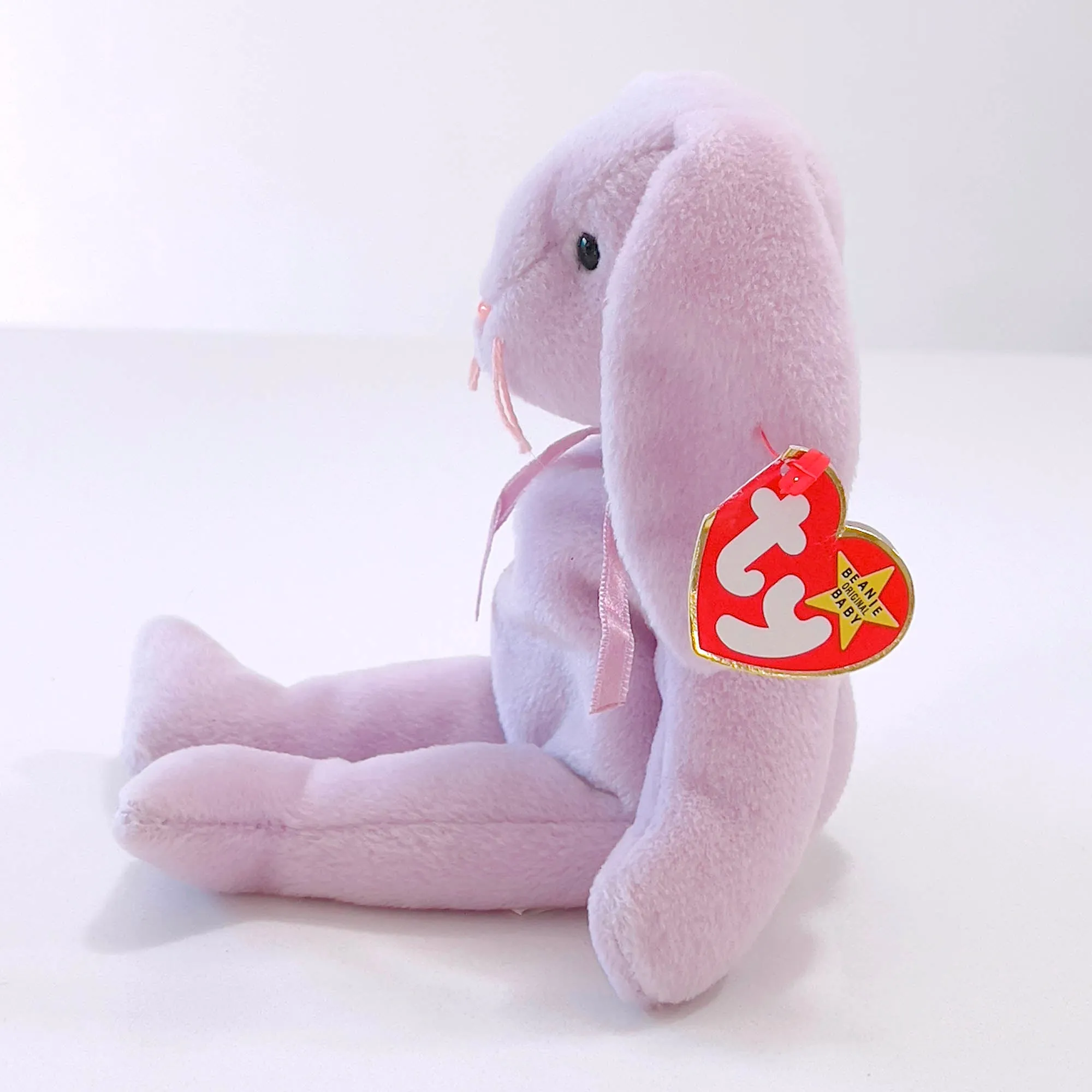 Ty Floppity Bunny Rabbit 1996 Beanie Babies Collection Stuffed Toy