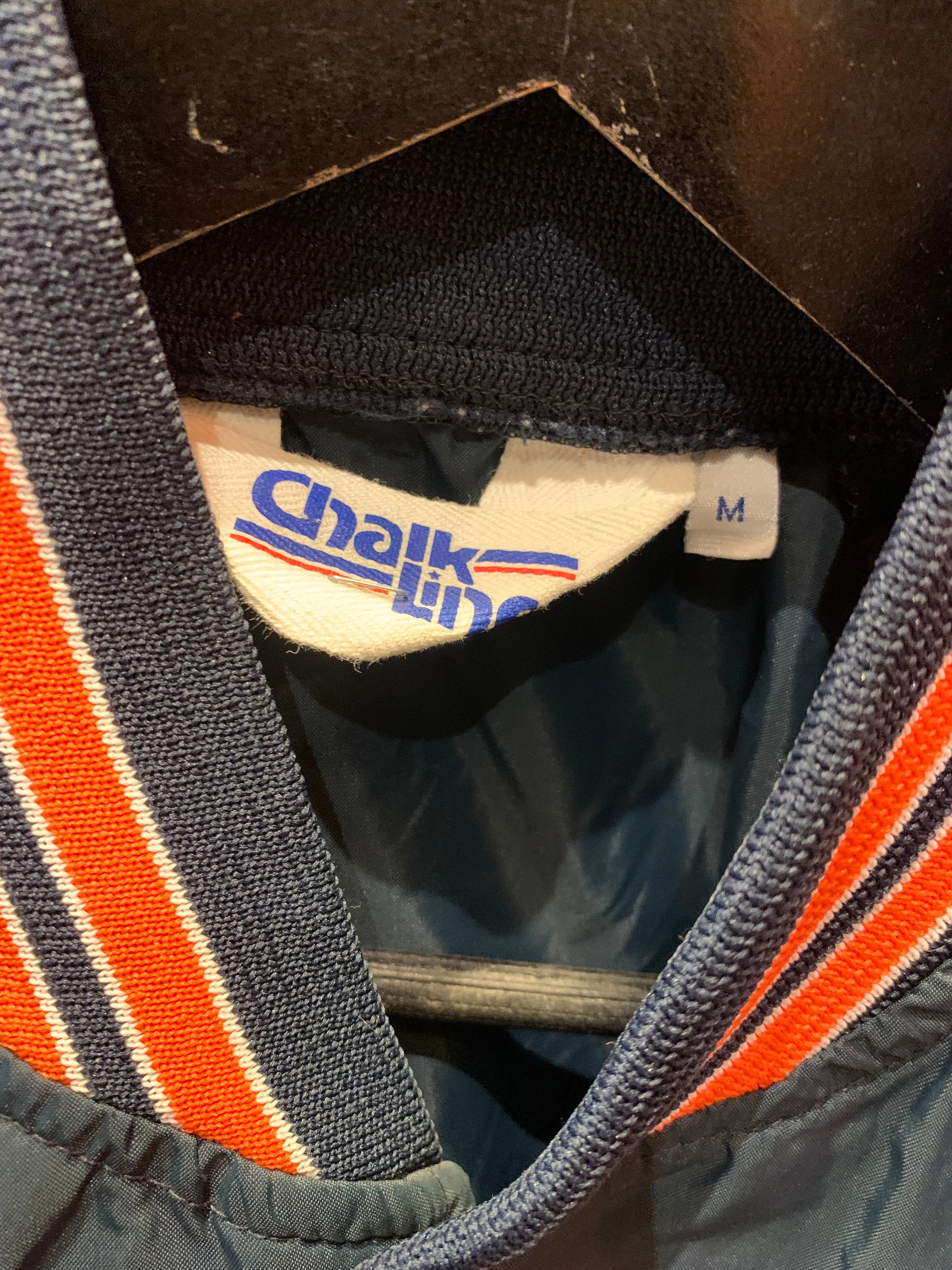 Vintage Virginia Cavaliers Chalkine 80s Satin Jacket, Medium