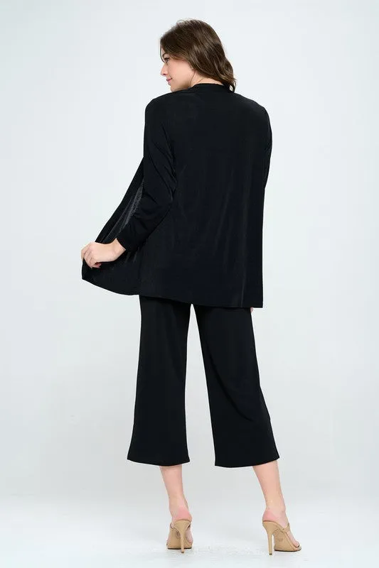 Voyage Cardigan in Black