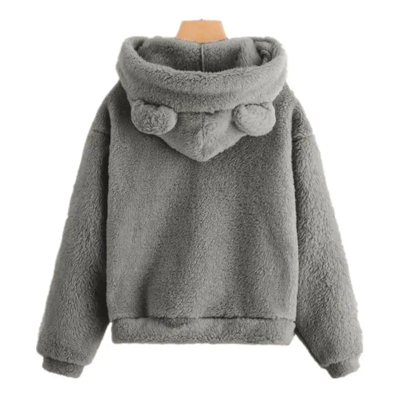 Winter Teddy Bear Fluffy Jumper